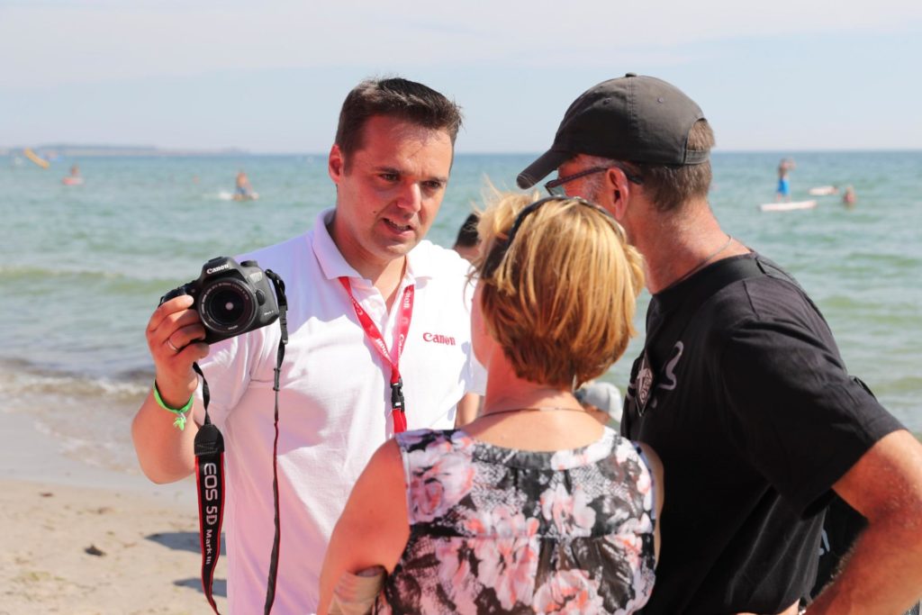 Fotokurs am Strand